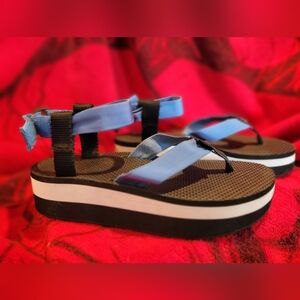 TEVA platform sandals women's size 8